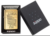 Zippo Land Of The Free USA - Özgürlükler Ülkesi Dizayn Çakmak thumbnail 2
