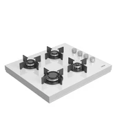 Altus AL 89 GW Beyaz Cam Set Üstü Ocak thumbnail 2