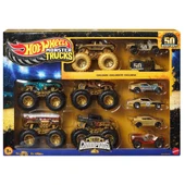 Hot Wheels Monster Trucks Bigfoot Trophy Şampiyonları Araba ve Kamyon Çoklu Arabalar JDW07 - 1