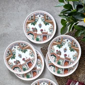 Fecra Nakkaş 6 Parça Pasta Tabağı Seti - 4