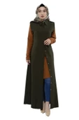 Moda Çizgi Yakalı Yelek - 1