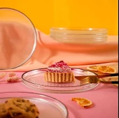 Fecra Loren 6 Parça Servis Seti 21 cm Siyah Fileli - 2