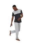 Moda Çizgi Erkek 3'lü Pijama Takım 6825 thumbnail 4