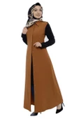 Moda Çizgi Yakalı Yelek - 3