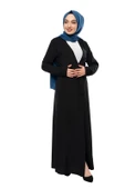 Moda Çizgi Yakalı Yelek - 1