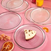 Fecra Loren 6 Parça Servis Seti 21 cm Siyah Fileli - 5