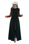 Moda Çizgi Yakalı Yelek - 3