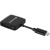 Transcend RDC3 USB 3.2 Gen1 Type-C SD/MicroSD Kart Okuyucu (Siyah) - 1