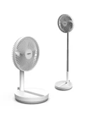 Xenon Smart Taşınabilir Şarjlı Vantilatör 24 Saat Kullanım 3 Kademeli 180 Sessiz Ayaklı Katlanabilir Fan X6103 - 1