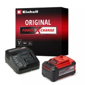 Einhell PXC Akü Ve Şarj Aleti 18V 5.2AH 4512147 thumbnail 1