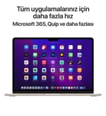 Macbook Air 13.6" M2 8 GB 256 GB Ssd Gece Yarısı VİTRİN thumbnail 3