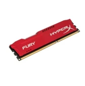 Kingston HyperX Fury Red 4 GB 1600 MHz DDR3 CL10 HX316C10FR/4 Ram VİTRİN thumbnail 2