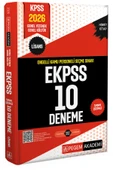 Pegem 2026 E-KPSS LİSANS 10 Deneme - 1