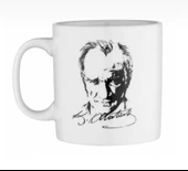 Atatürk Baskılı Beyaz Kupa thumbnail 1