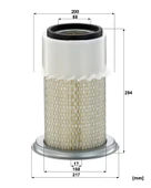 C 22 032 - Hava filtresi -  MANN FILTER thumbnail 2