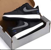 Nike Air Force 1 07 Double Swoosh Black Racer Blue thumbnail 4