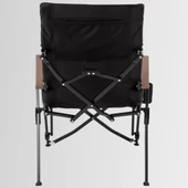 FUNKY CHAIRS Royal 4 Kademeli Katlanabilir Alüminyum Kamp Sandalyesi - Siyah - 3
