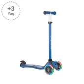 Globber Primo Plus Işıklı Scooter - Lacivert - 1