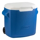 Soğutucu Buzluk - Coleman - Performance 28 QT Tekerlekli - 26 lt - Mavi/Beyaz thumbnail 4