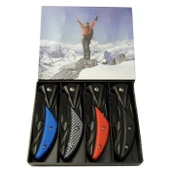 Klipsli 4 lü Set Metal Çakı thumbnail 2