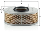 C 26 175 - Hava filtresi -  MANN FILTER thumbnail 2