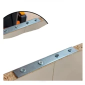 Mobilya, Dolap Yatak Duvara Sabitleme Bağlantı Aparatı Demiri Düz Gönye 1,5cm X 5 cm (20 ADET) - 5