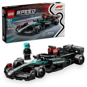 LEGO Speed Champions Mercedes-AMG F1 W15 Yarış Arabası 77244 - 10 Yaş ve Üzeri Çocuklar için Sürücü Minifigürü İçeren Yaratıcı Oyuncak Yapım Seti (267 Parça) - 1