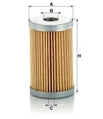 C 43 - Hava filtresi -  MANN FILTER thumbnail 2