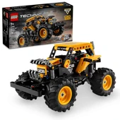 LEGO Technic Monster Jam DIGatron Çek-Bırak 42199 - 7 Yaş ve Üzeri Canavar Kamyon Seven Çocuklar için Yaratıcı Oyuncak Yapım Seti (218 Parça) - 1