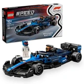 LEGO Speed Champions Williams Racing FW46 F1 Yarış Arabası 77249 - 10 Yaş ve Üzeri Çocuklar için Sürücü Minifigürü İçeren Yaratıcı Oyuncak Yapım Seti (263) - 1