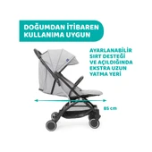 Trolley Me Bebek Arabası Ligth Grey thumbnail 6