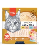Wanpy Karışık 4 Lezzetli Krema Kedi Ödülü 50x14 gr - 1