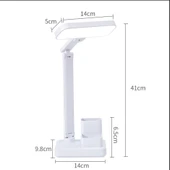 3 RENKLİ KALEMLİKLİ TELEFON TUTUCULU MASA LAMBASI OKUMA IŞIĞI thumbnail 6