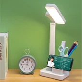 3 RENKLİ KALEMLİKLİ TELEFON TUTUCULU MASA LAMBASI OKUMA IŞIĞI thumbnail 4