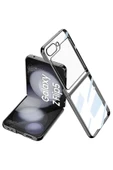 Samsung Galaxy Z Flip 5 Kılıf Fold Element Kapak - Siyah - 1