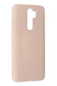 Xiaomi Redmi Note 8 Pro Kılıf Nano içi Kadife Silikon - Pudra - 2