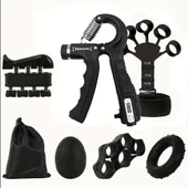 6 LI EL KOL BİLEK GÜÇLENDİRİCİ SET FİTNESS EL EGZERSİZİ KAVRAMA PARMAK TUTUCU BİLEK GÜÇLENDİRME thumbnail 7