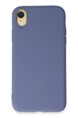 iPhone XR Kılıf First Silikon - Gri - 1