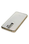 Xiaomi Redmi Note 8 Pro Kılıf Lensli Silikon - Gold - 3