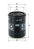 W 7040 - Yağ filtresi -  MANN FILTER thumbnail 2