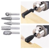 ModaCar Ahşap Oyma Törpü Seti Tungsten - 1