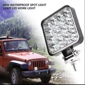 16 LEDLİ TEPE LAMBASI GERİ VİTES LAMBASI OFROAD TRAKTÖR TIR KAMYON SİS FARI thumbnail 7