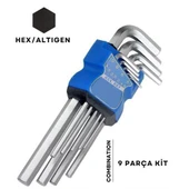 Modacar Altıgen Combination 9 Parça Alyan Seti - 1