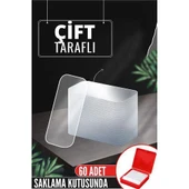 ModaCar Pvc Nano Çift Taraflı Yapıştırıcı 60 ADET Sonsuz Alanda Kullanım - 1