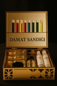 damat sandığı, kişisel bakım seti ve parfüm - 1