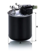 WK 820/22 - Yakıt Filtresi -  MANN FILTER thumbnail 2