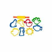 CEYLAN ADAM   ERN-015 Poşetli Oyun Hamuru Kalıplar Büyük Şekiller - Eren Eğitici Oyuncak thumbnail 4