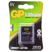 GP CRP2 6 VOLT FOT.MAK. LİTYUM PİL (5047) - 1