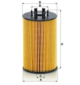 HU 9007 z - Yağ filtresi - MANN FILTER - 2