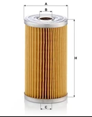 P 8014 - Yakıt Filtresi -  MANN FILTER thumbnail 2